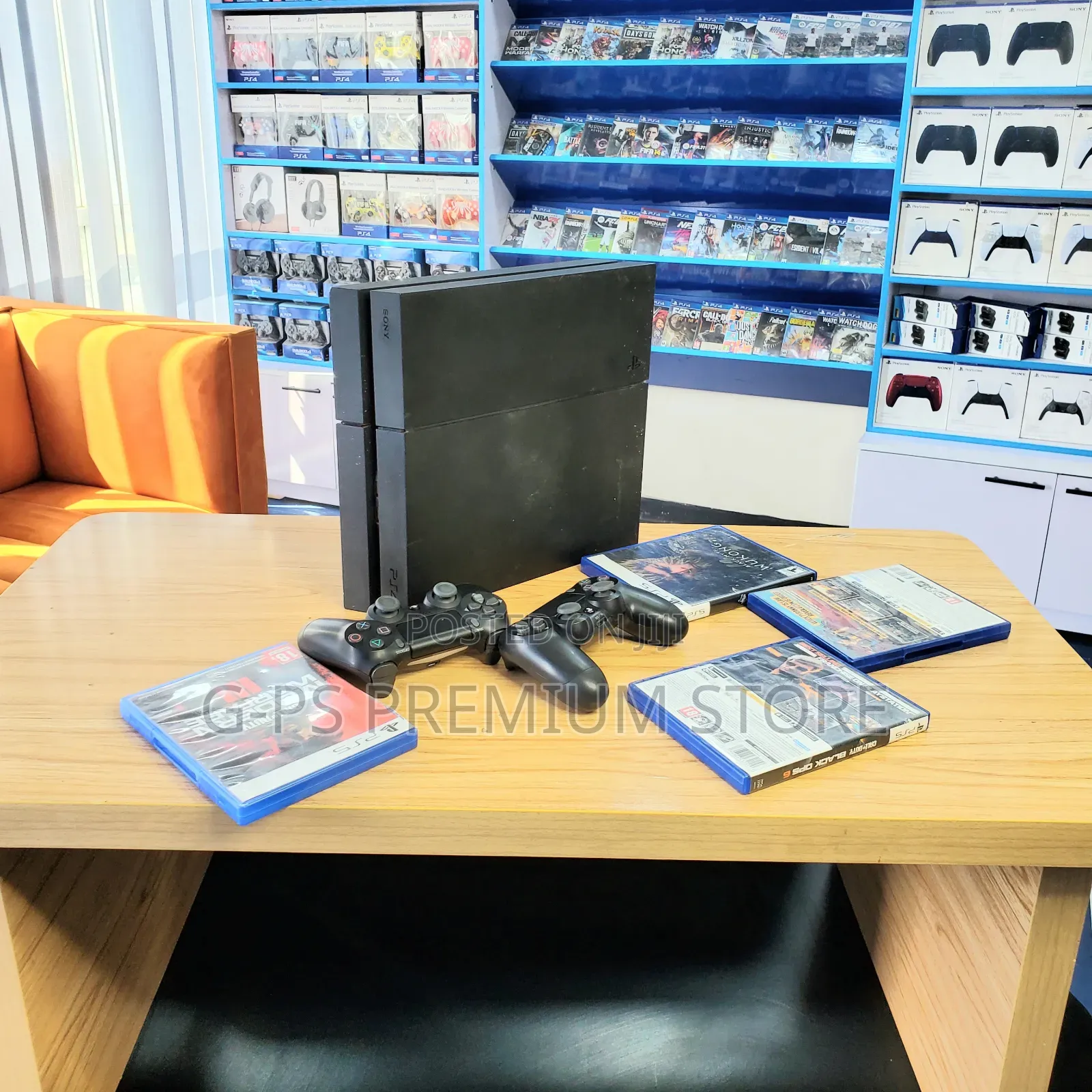 PS4 Fat Jailbreak – ከ2 Joystick ጋር Exchange ‎