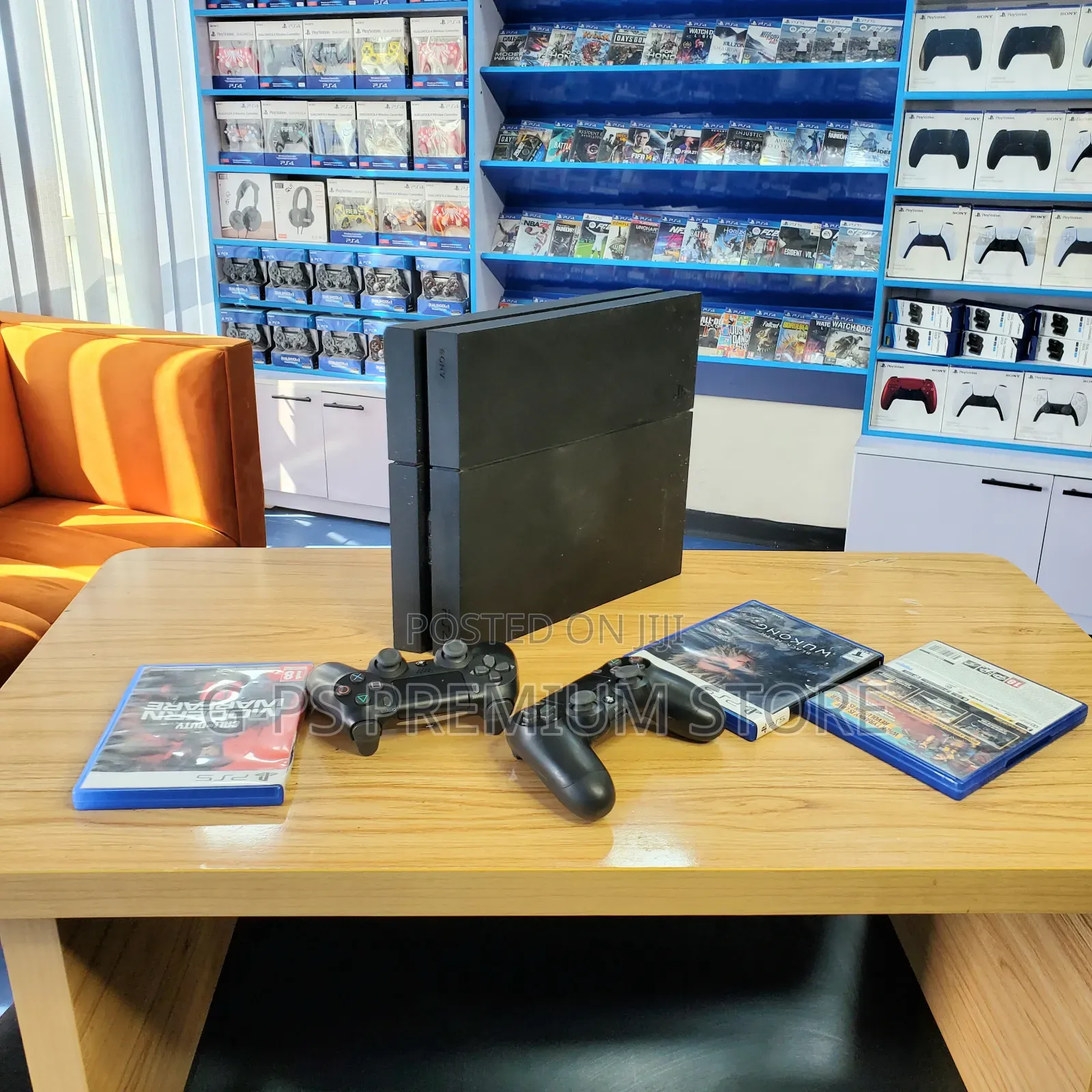 PS4 Fat Jailbreak – ከ2 Joystick ጋር Exchange ‎