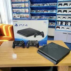 PlayStation 4 Slim Jailbreak + 2 Original Joystick 10 Games በExchange