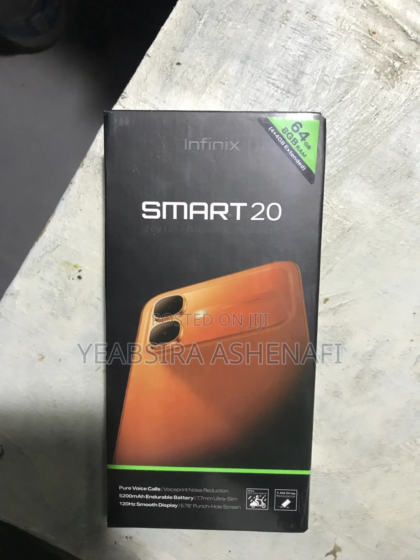 New Infinix Smart 20 64 GB Orange