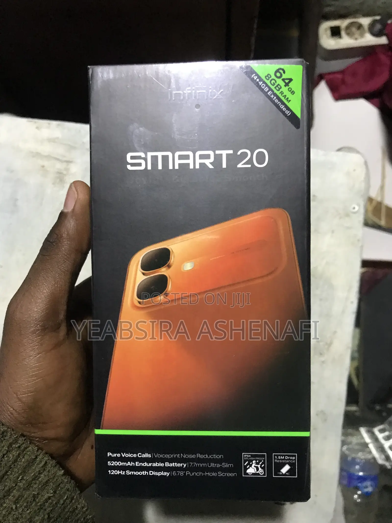 New Infinix Smart 20 64 GB Orange