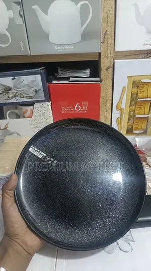 Porcelain Plate DANNY HOME የሸክላ መመገቢያ ሳሃን 12psc