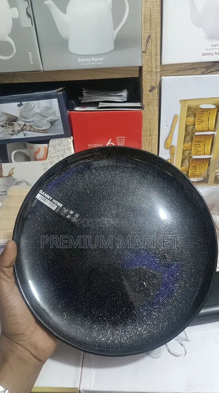 Porcelain Plate DANNY HOME የሸክላ መመገቢያ ሳሃን 12psc