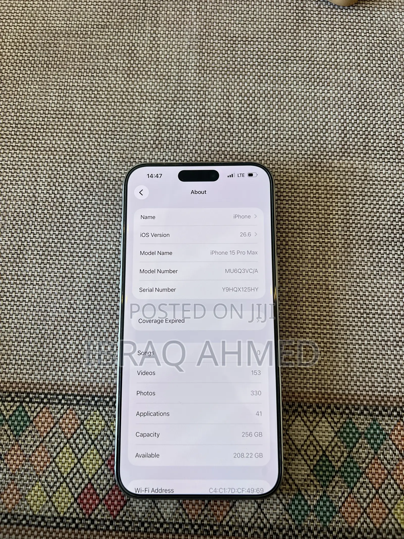 Apple iPhone 15 Pro Max 256 GB White