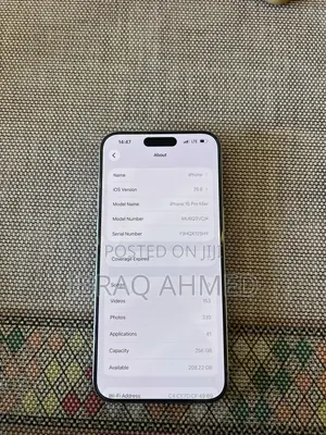 Apple iPhone 15 Pro Max 256 GB White