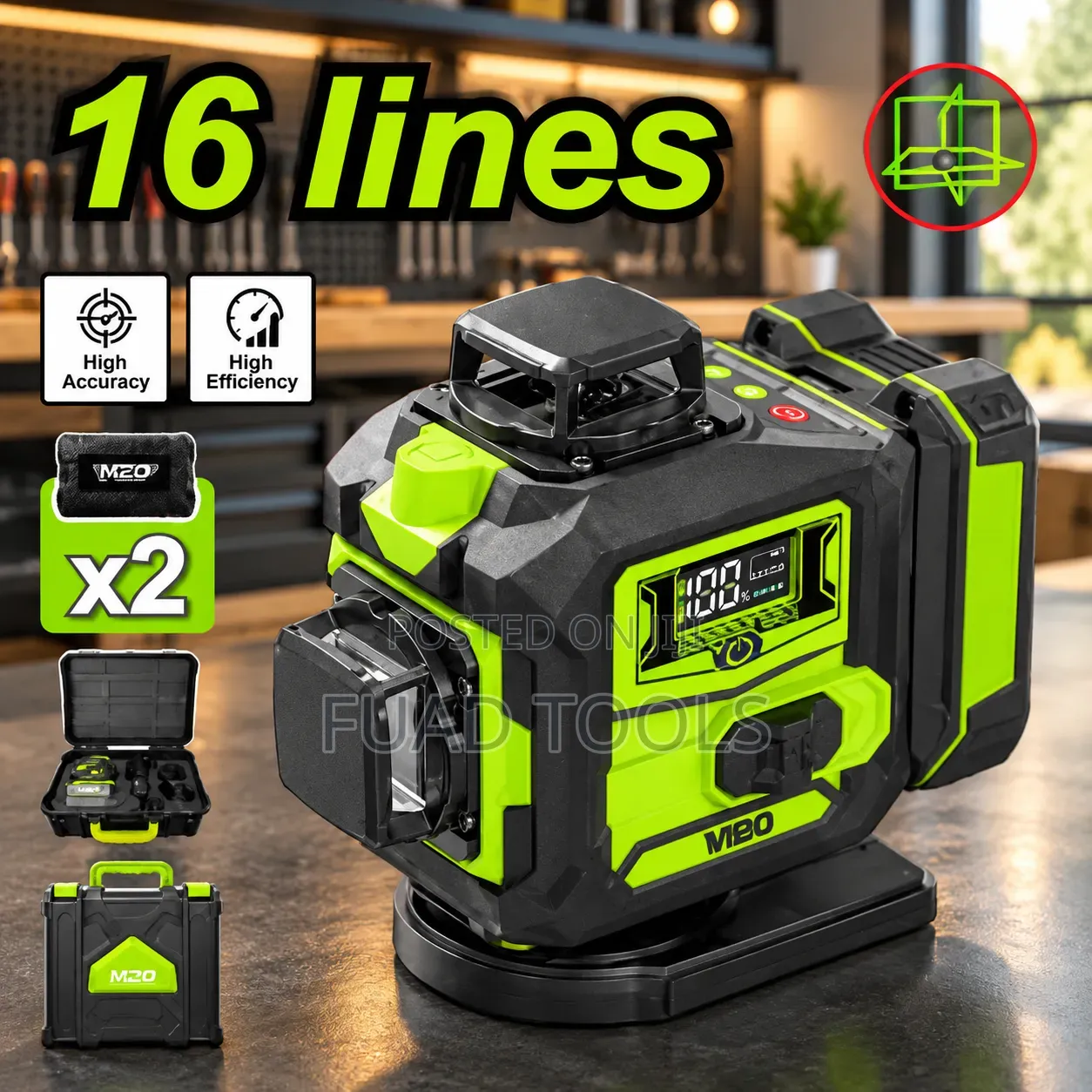 Vido 16 Lines Laser Level