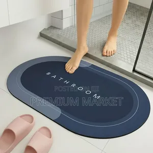 Bathroom Mat Premium Quality ከፍተኛ ዉሃን የሚመጥ ጠንካራ ምንጣፍ