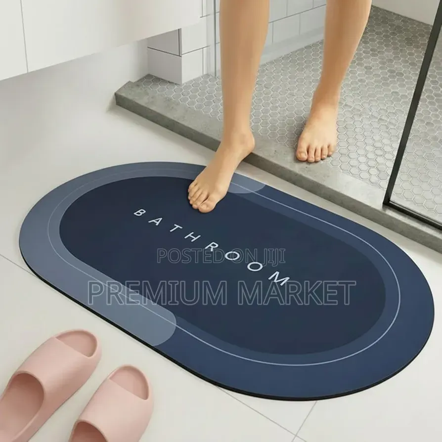 Bathroom Mat Premium Quality ከፍተኛ ዉሃን የሚመጥ ጠንካራ ምንጣፍ