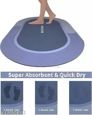 Bathroom Mat Premium Quality ከፍተኛ ዉሃን የሚመጥ ጠንካራ ምንጣፍ