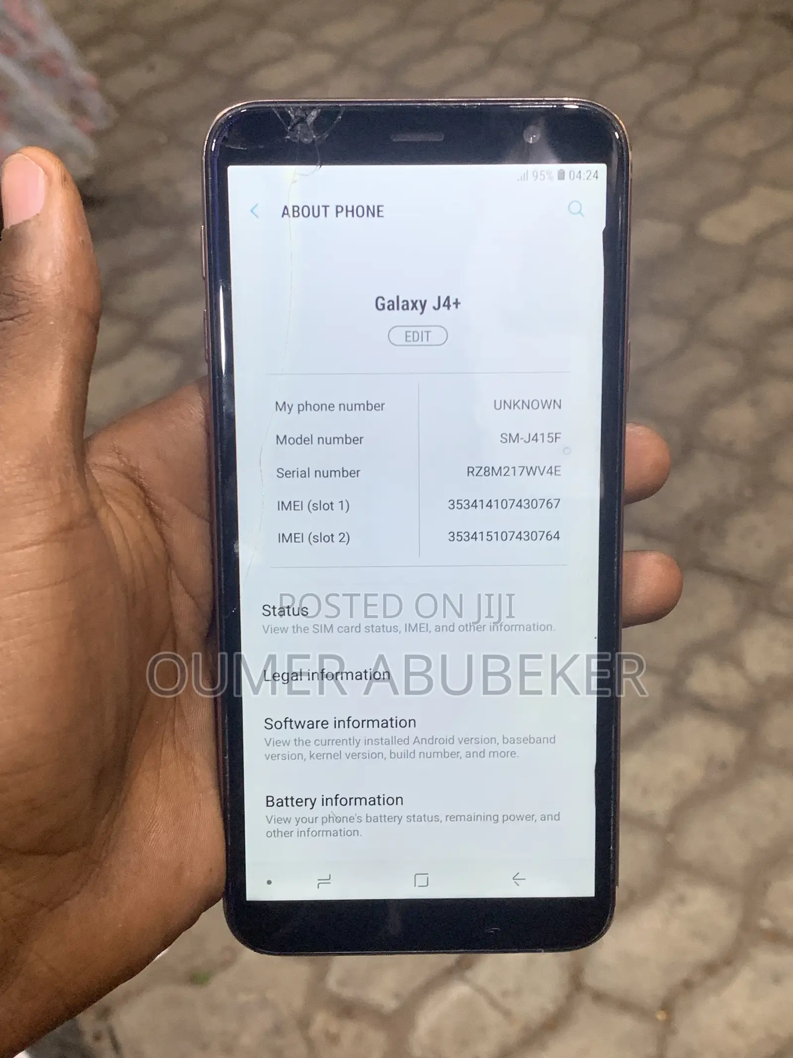 Samsung Galaxy J4 Plus 32 GB Gold