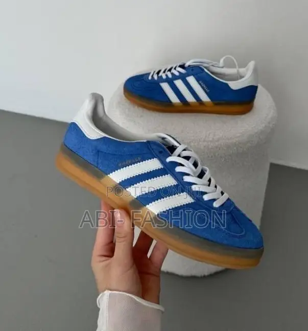 Adidas Gazelle Indoor Bright Blue Shoes – New Arrival