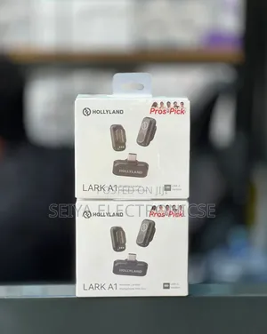 #Hollyland Lark A1 Wireless Lavalier Microphone (Mini Duo, USB-C