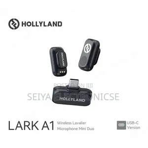 #Hollyland Lark A1 Wireless Lavalier Microphone (Mini Duo, USB-C
