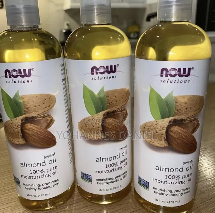 NOW Solutions Sweet Almond Oil – Pure Almond Oil for Skin