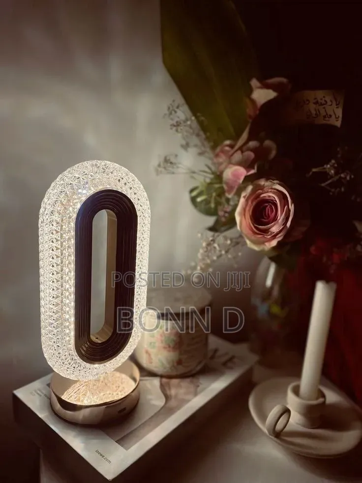 Led Crystal Table Lamp