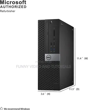 Desktop Computer Dell Optiplex 3040 4GB Intel Core 3 HDD 500GB