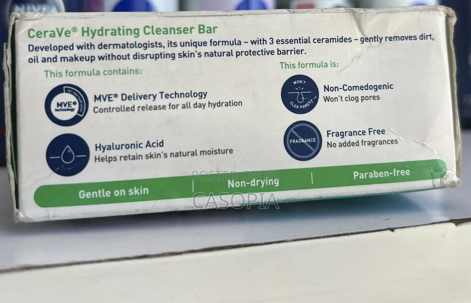 Cerave Hydrating Cleanser Bar(soap)