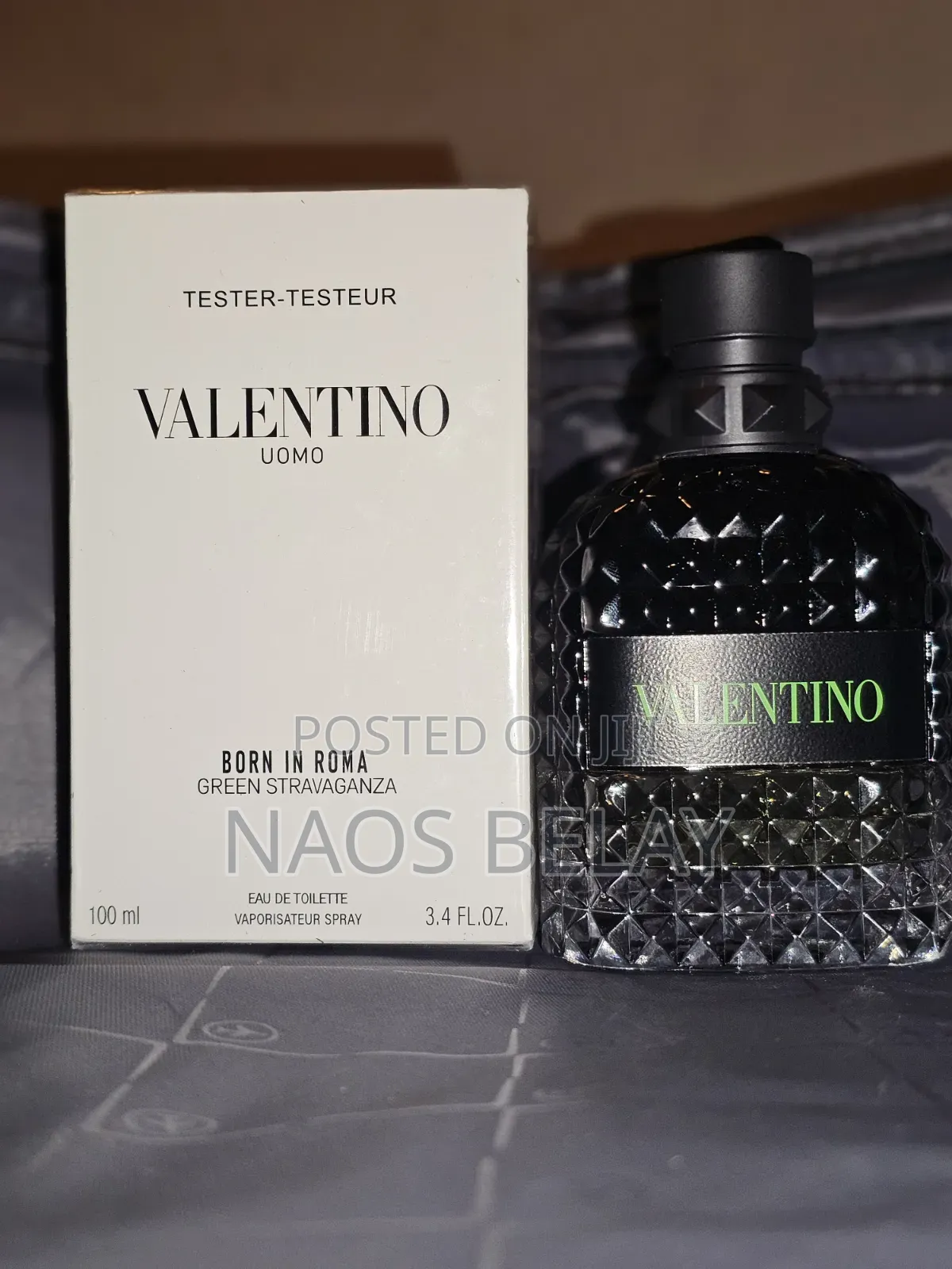 Original Valentino Uomo Tester Perfume