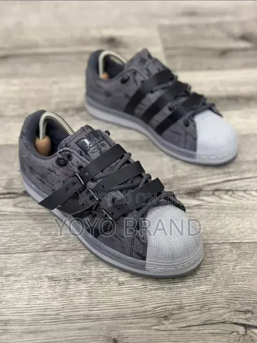 Didas Superstar Rabbit Hole Gray Unisex Fashion Sneakers