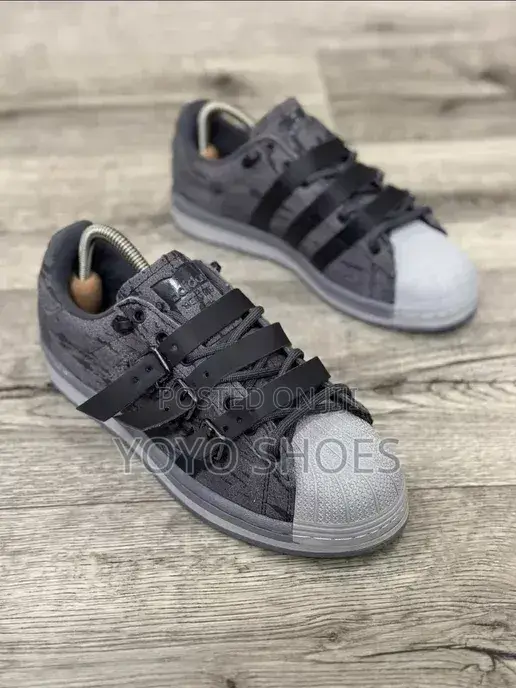 Didas Superstar Rabbit Hole Gray Unisex Fashion Sneakers