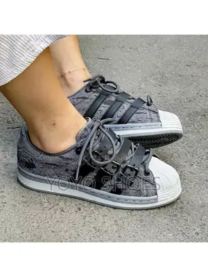 Didas Superstar Rabbit Hole Gray Unisex Fashion Sneakers
