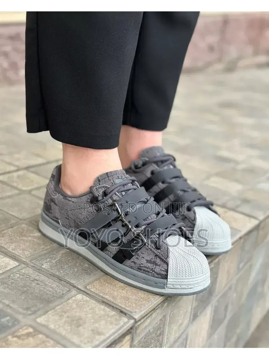 Didas Superstar Rabbit Hole Gray Unisex Fashion Sneakers