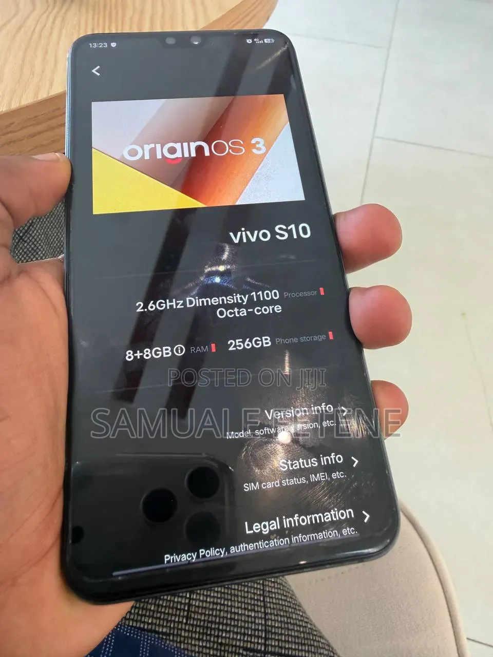 New Vivo S20 Pro 256 GB Black
