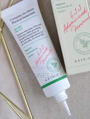 AXIS-Y Complete No-Stress Physical Sunscreen SPF50+ – Face Sunscreen