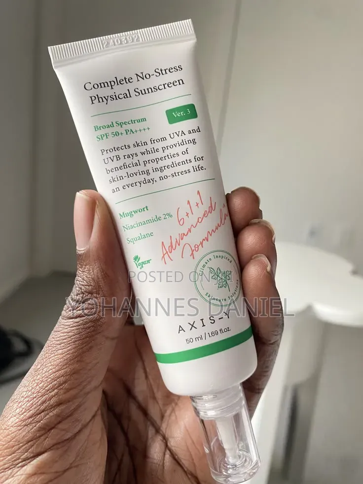 AXIS-Y Complete No-Stress Physical Sunscreen – Korean Sunscreen