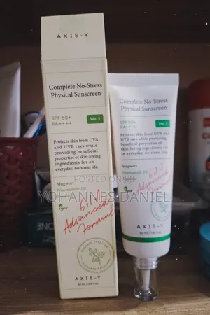 AXIS-Y Complete No-Stress Physical Sunscreen SPF50 – Mineral Sunscreen
