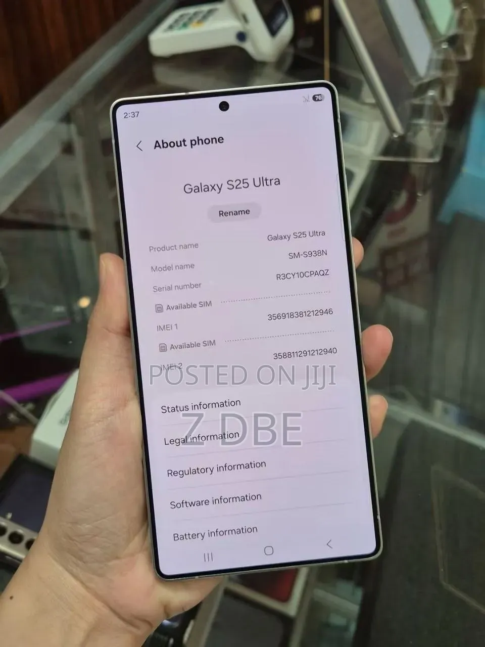 Samsung Galaxy S25 Ultra 256 GB