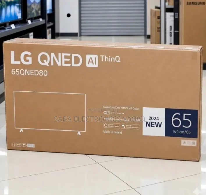 LG 65" Qned New 2024 ◈ 4k Smart TV ◈ Free Delivery ◈10 Year Warranty