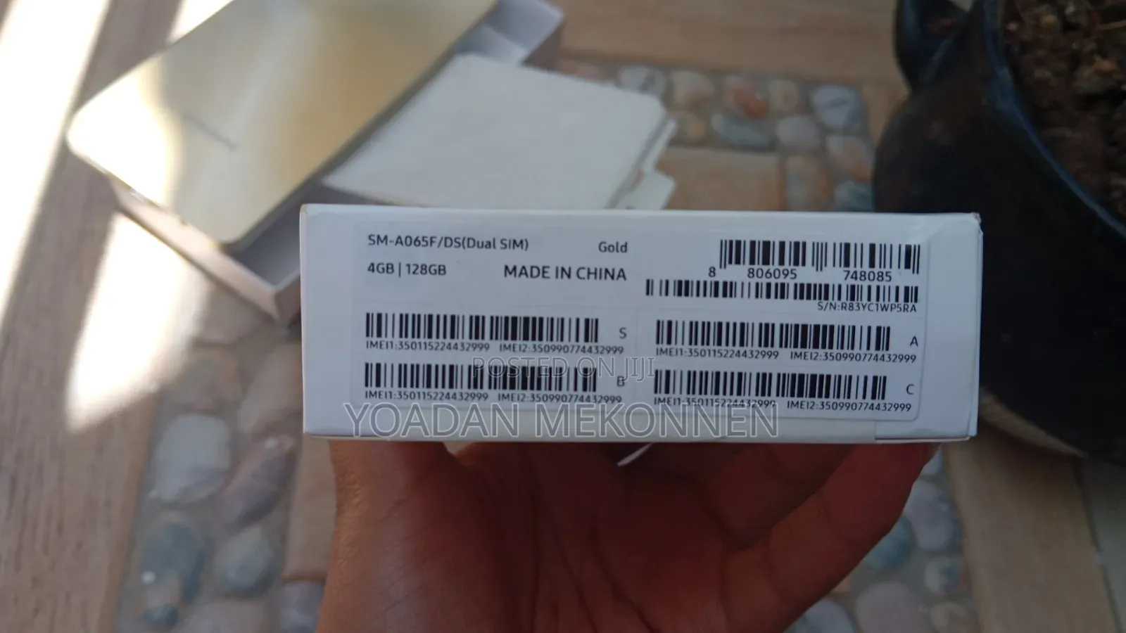 New Samsung Galaxy A06 128 GB Gold