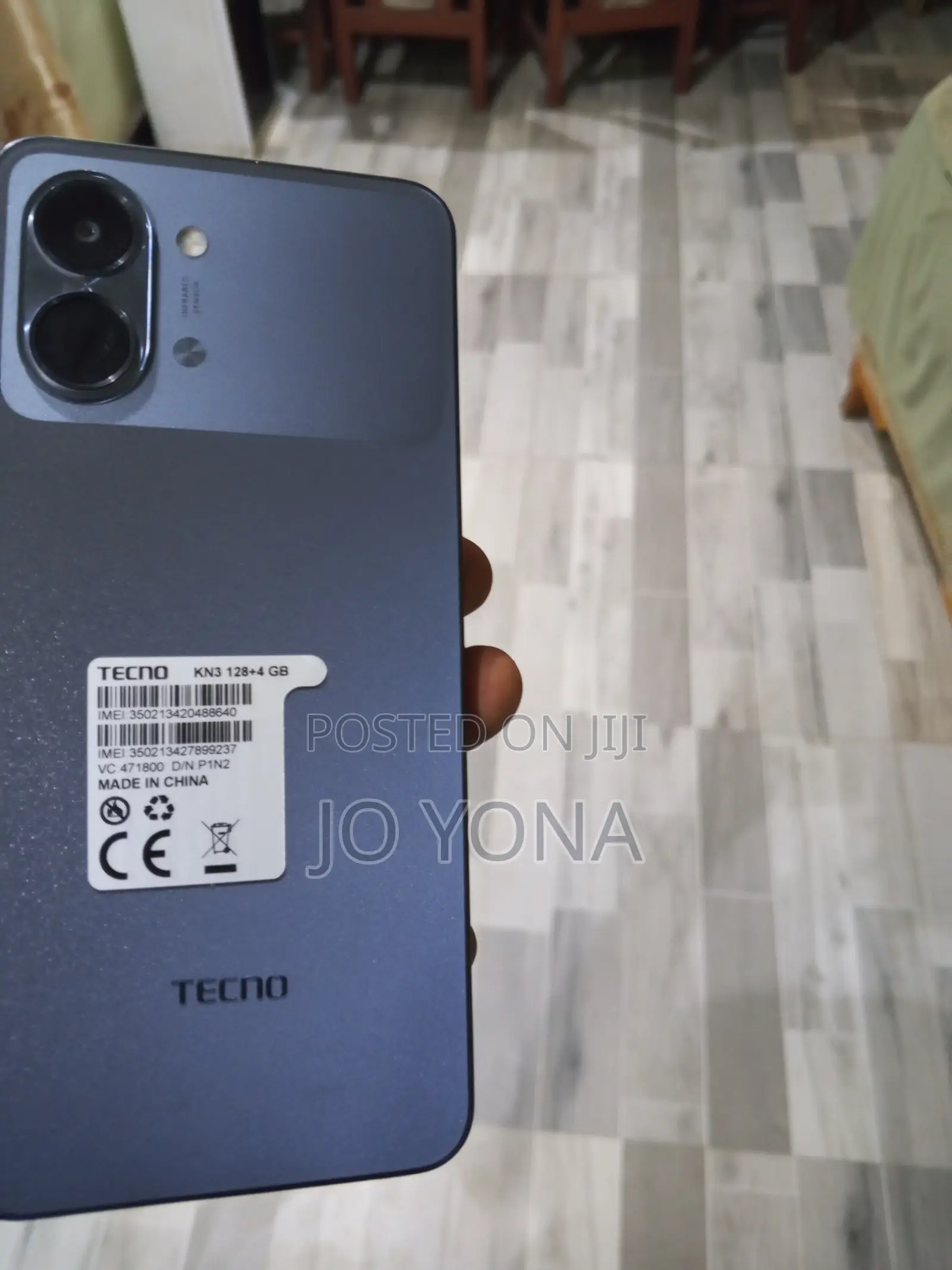New Tecno Pop 20 128 GB Black