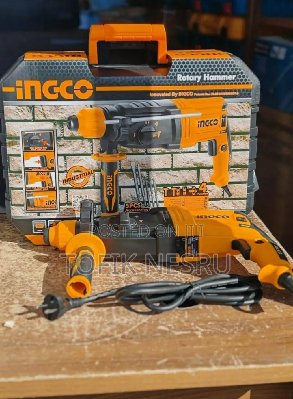 Rotery Hammer Drill Ingco 800w