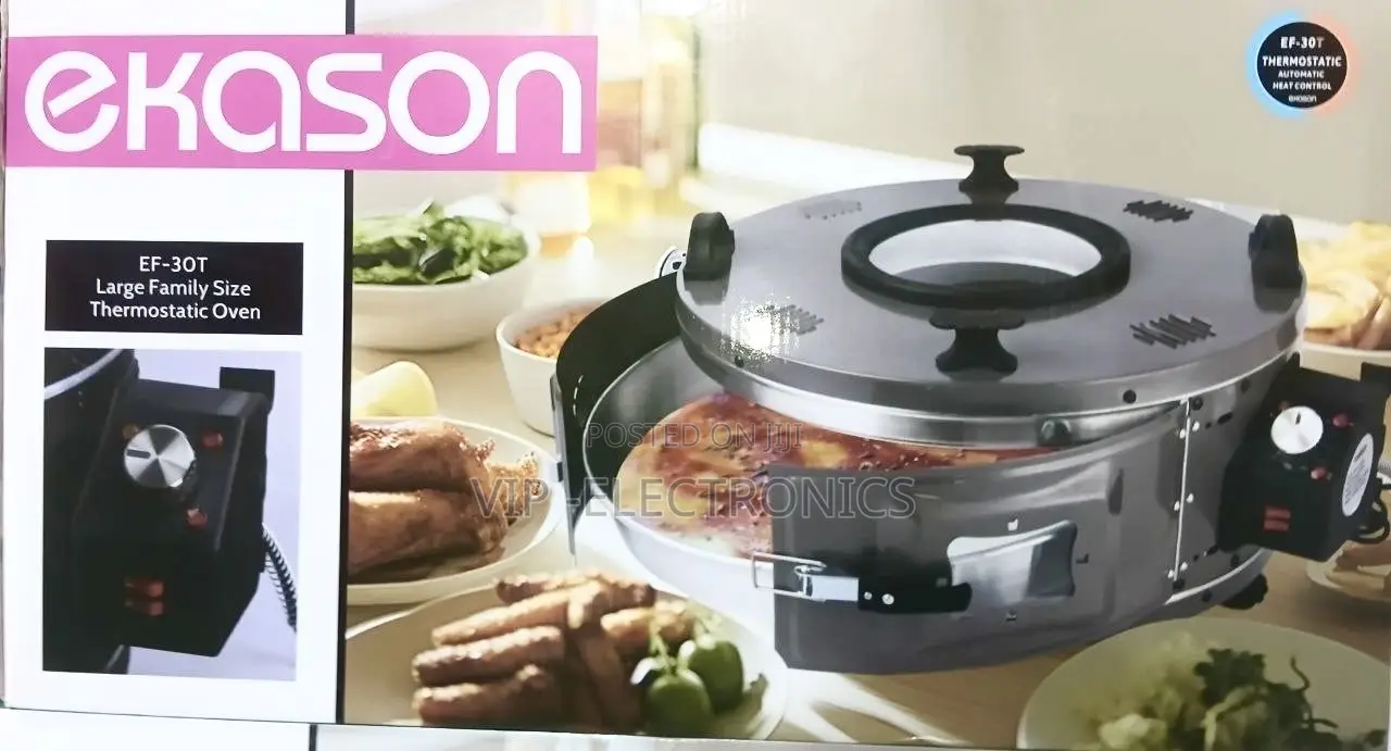 Ekason Electric Round Baking Oven – Multi-Purpose Electric Cake Oven