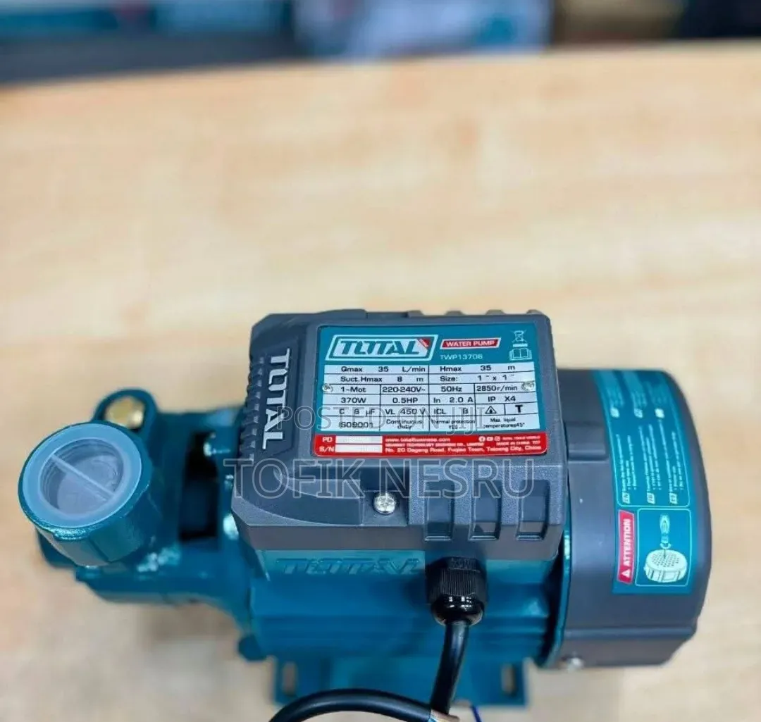 Electrical Water Pump Total 0.5Hp
