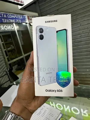 New Samsung Galaxy A06 128 GB Black