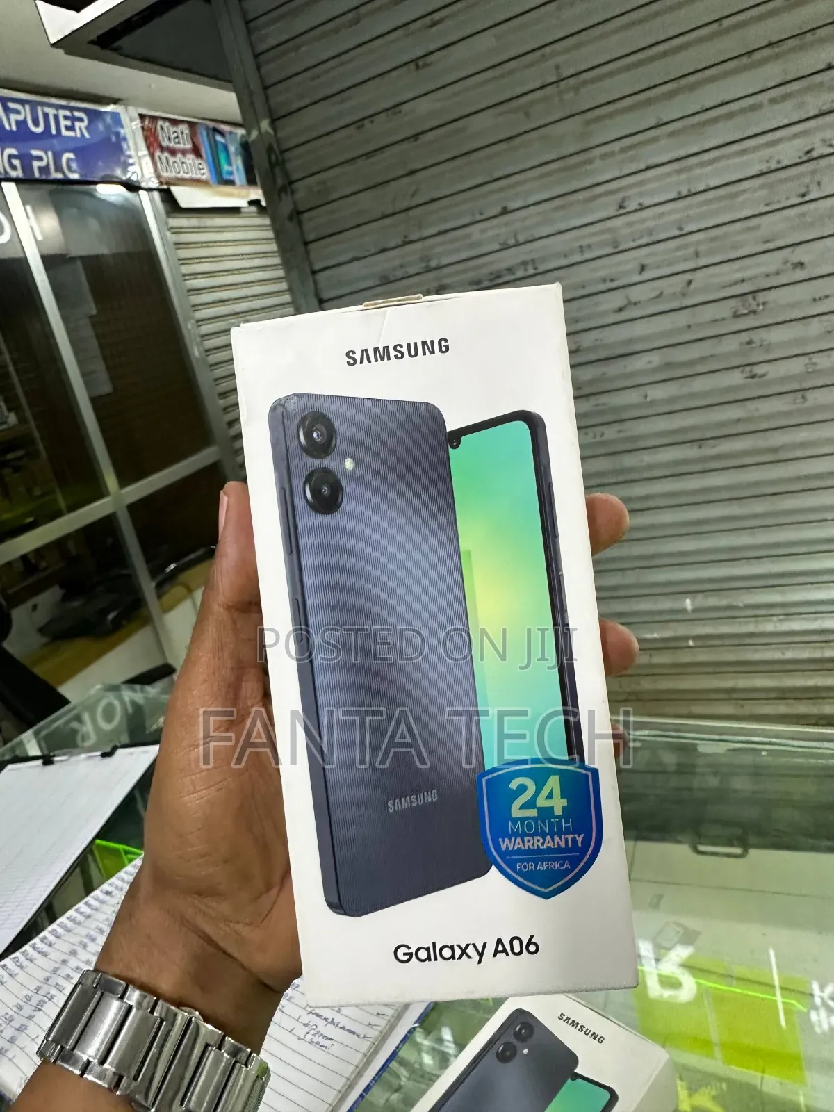 New Samsung Galaxy A06 128 GB Black