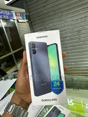 New Samsung Galaxy A06 128 GB Black