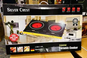 Silver Crest Ceramic Cooker Double Burner– 3500W Electric Stove