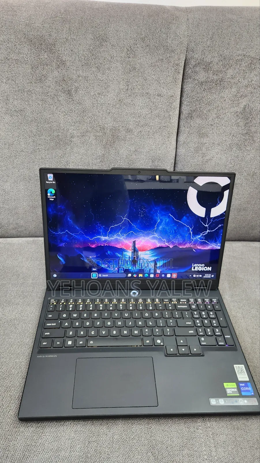 New Laptop Lenovo Legion 5 16GB Intel Core i9 SSD 1T