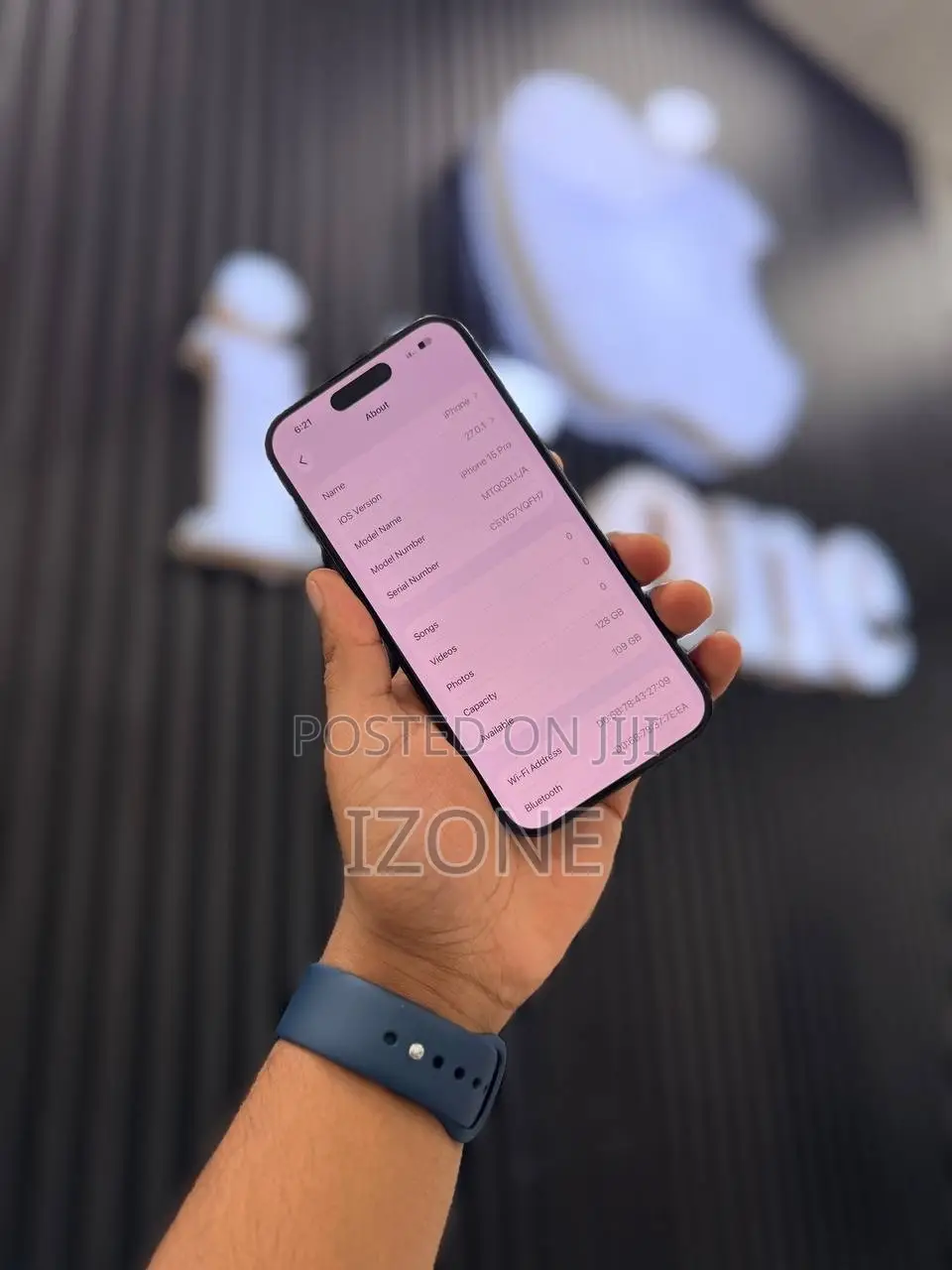 Apple iPhone 15 Pro 128 GB Blue