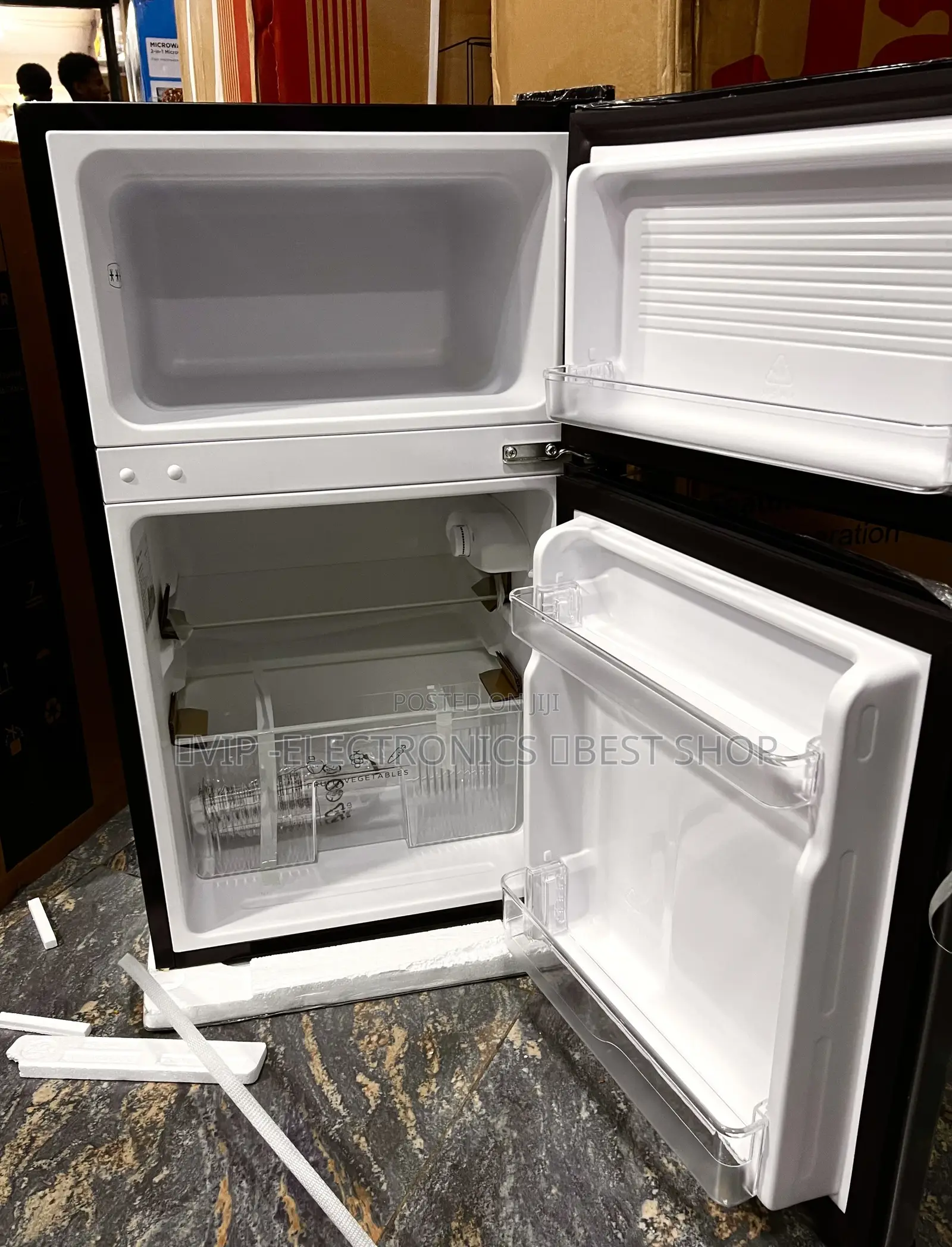Midea Refrigerator MDRT134 Top Freezer Mini Fridge 👉vip-Electronics
