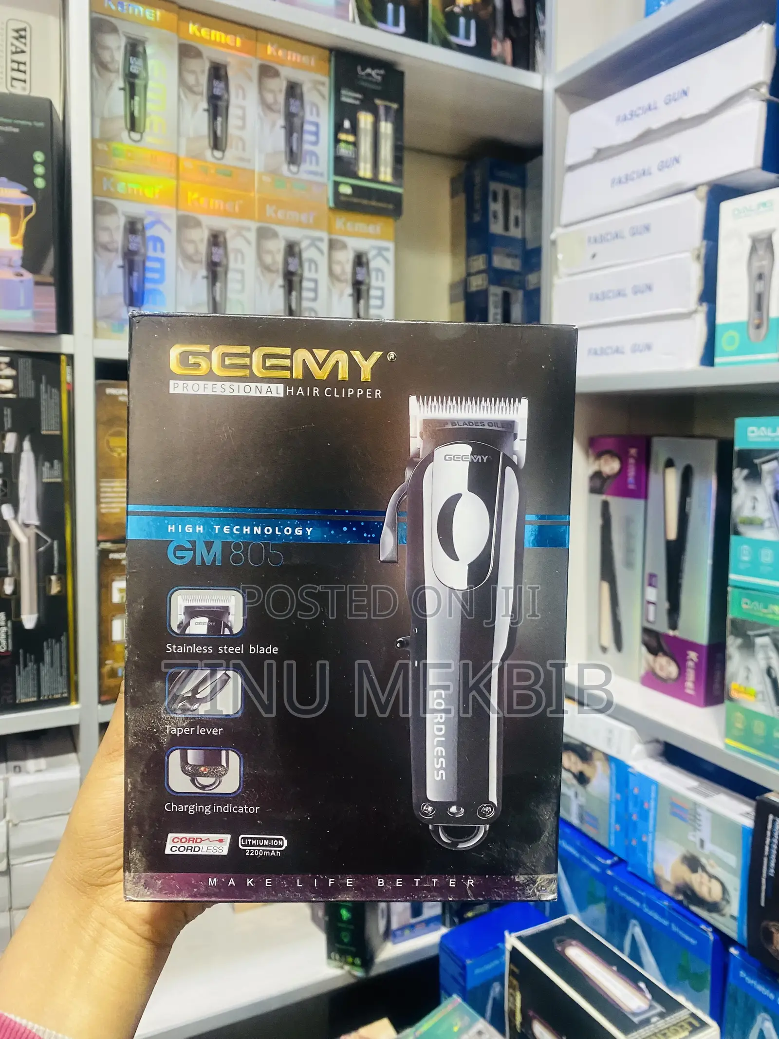 Geemy Cordless Hair Clippers GM-805