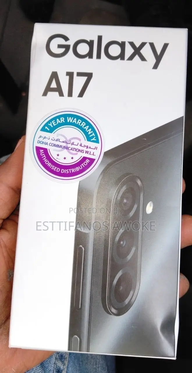 New Samsung Galaxy A17 128 GB Black
