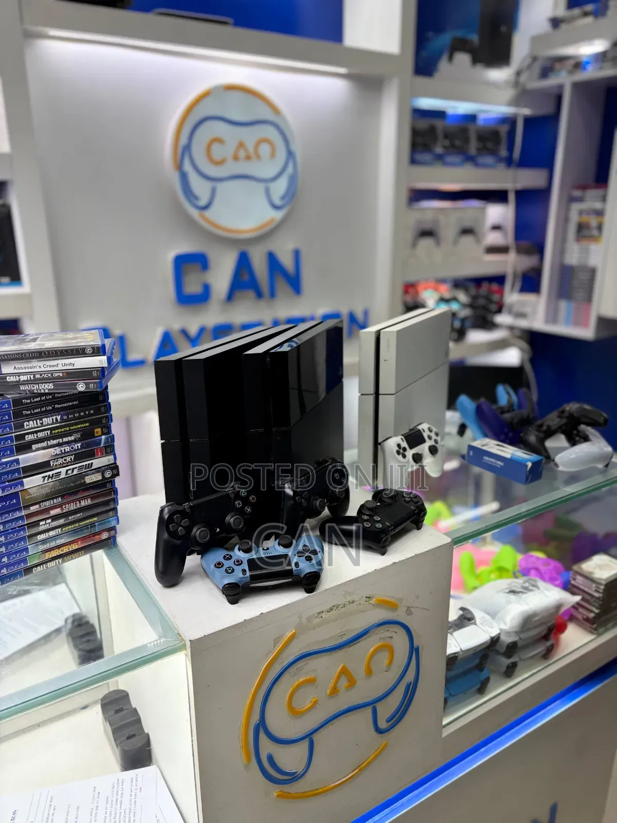 PlayStation 4 Fat - With 2 Joystick - With 2 New Original Joystick