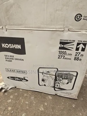 KOSHIN Water Pumps – Powerful, Reliable & Built for the Job