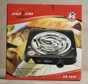 Seven 7 Star Electric Stove – 1000W Single Burner Hot Plate
