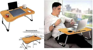 Laptop Bed Tray Table for Bed የአልጋ እና ሶፋ ተጣጣፊ ጠረፔዛ